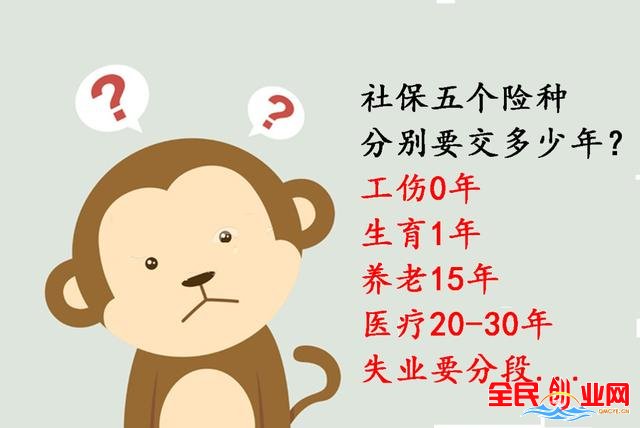 社保五險對于上班族來說很重要,分別要交多少年?